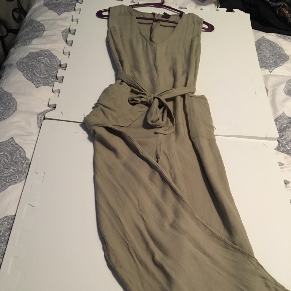 Super Cute Sage Green Romper!